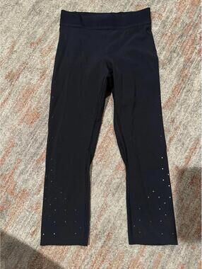 Lululemon SoulCycle Ride and Reflect Black leggings sz 6 EUC